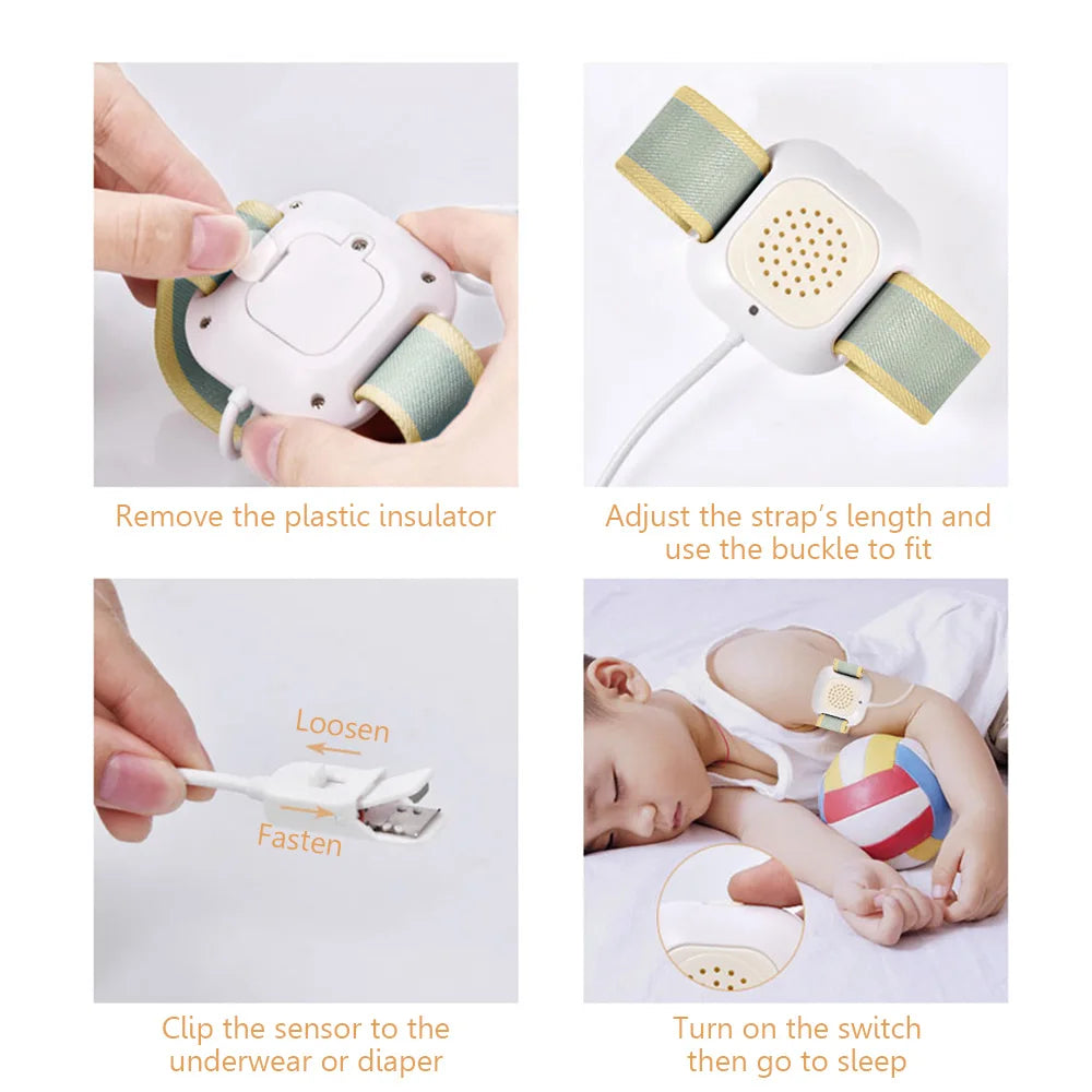 Arm Wear Bedwetting Alarm,Baby Sensor