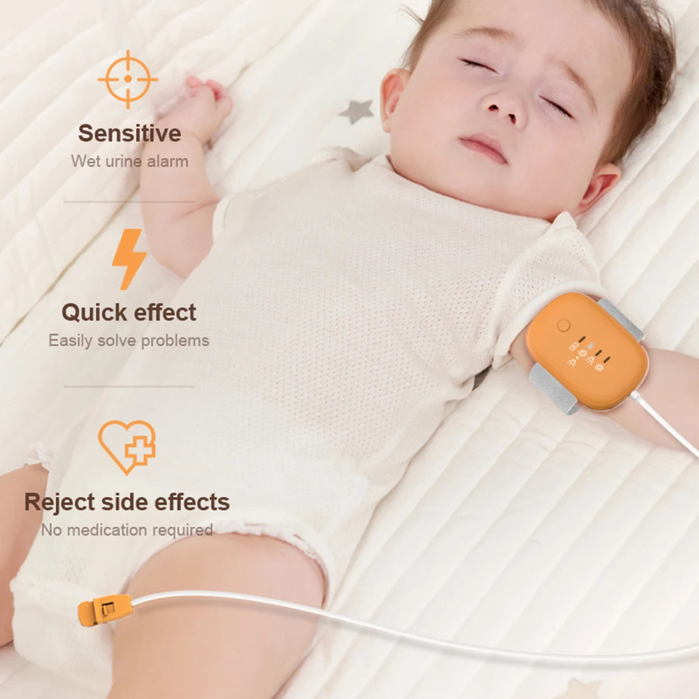 Baby Bedwetting Alarm,Pee Alarm with 3 Modes for Kids
