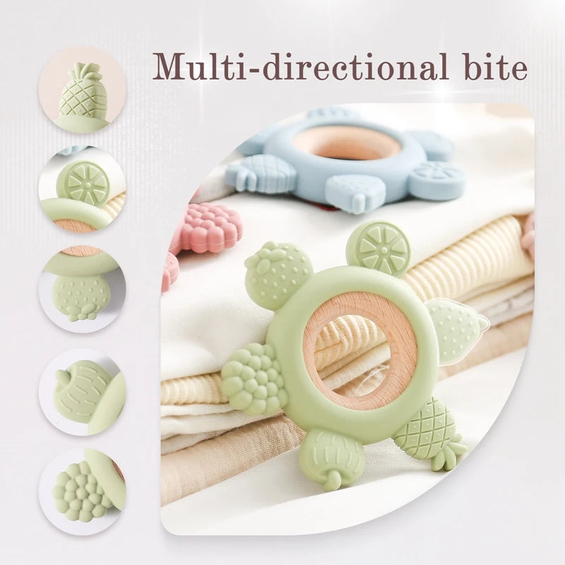 New Baby Silicone Teether Dental Toys,BPA Free Silicone
