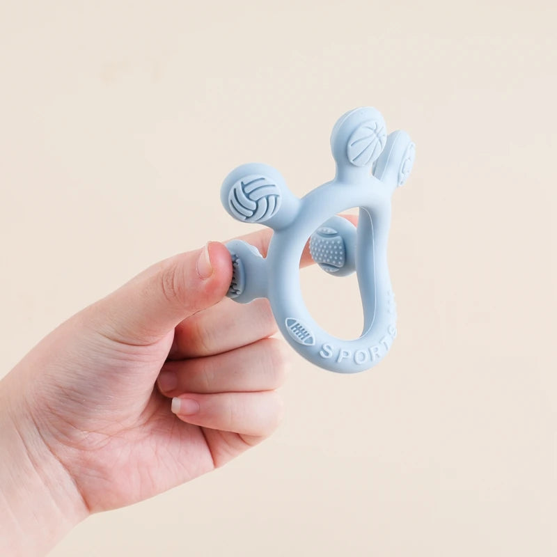 New Baby Silicone Teether Dental Toys,BPA Free Silicone