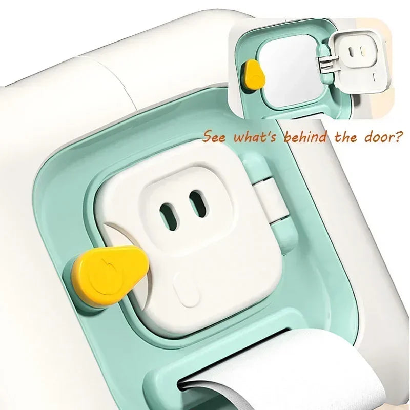 6 in 1 Educational Toys,Sensory Busy Board,Baby Practice Skills Drawer Cube