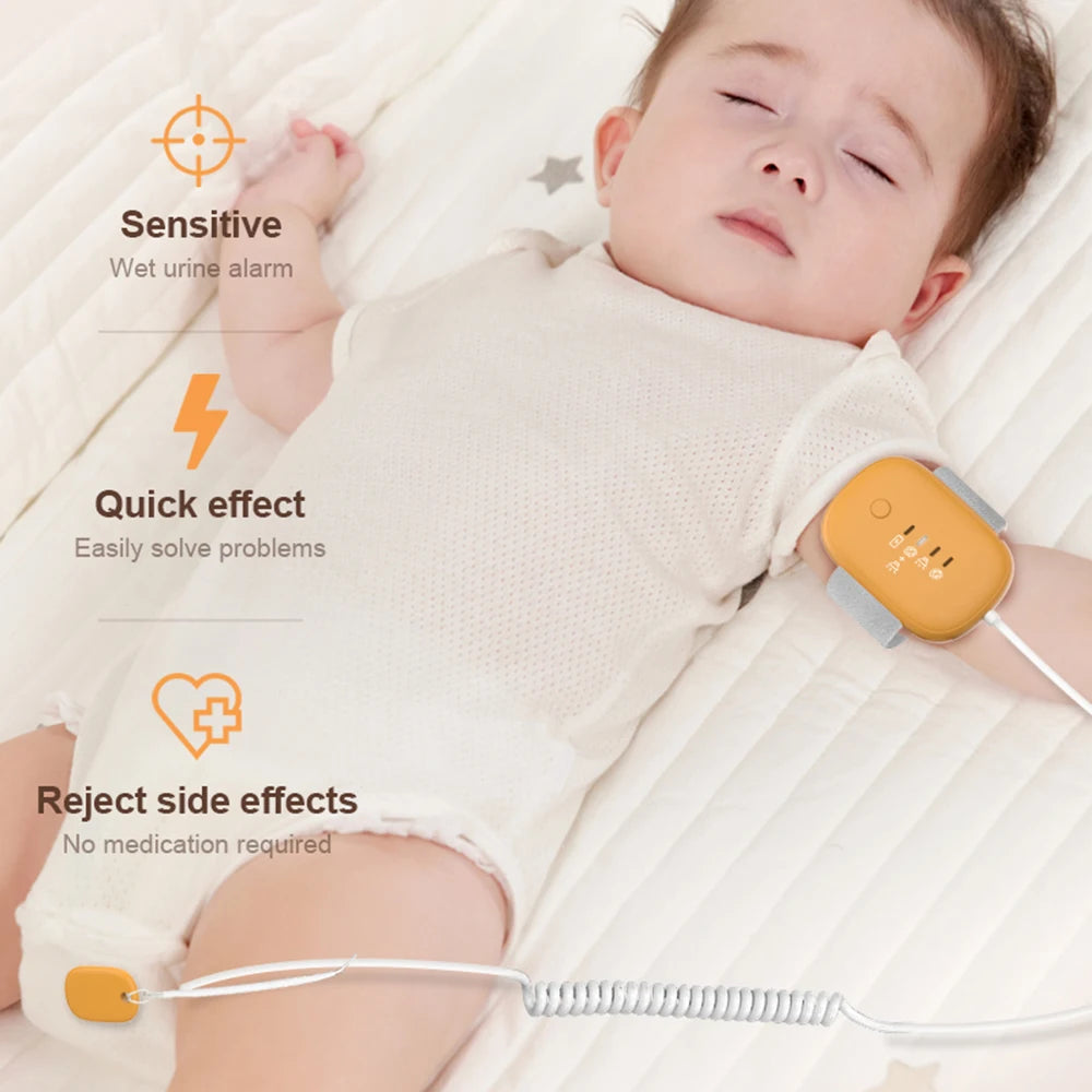 Baby Bedwetting Alarm,Pee Alarm with 3 Modes for Kids