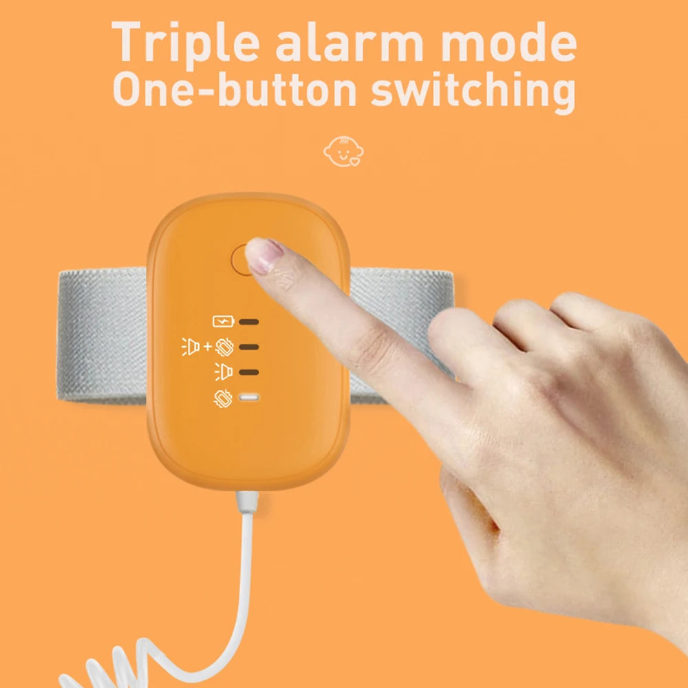 Baby Bedwetting Alarm,Pee Alarm with 3 Modes for Kids