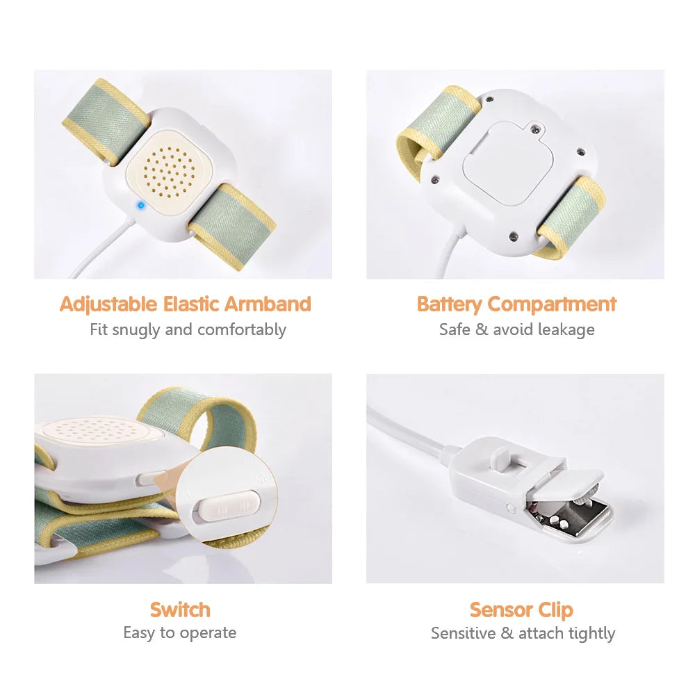 Arm Wear Bedwetting Alarm,Baby Sensor