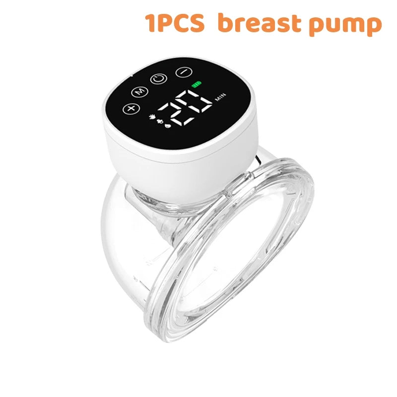 Wearable Breast Pump Electric Handsfree 3 Modes 9 Levels