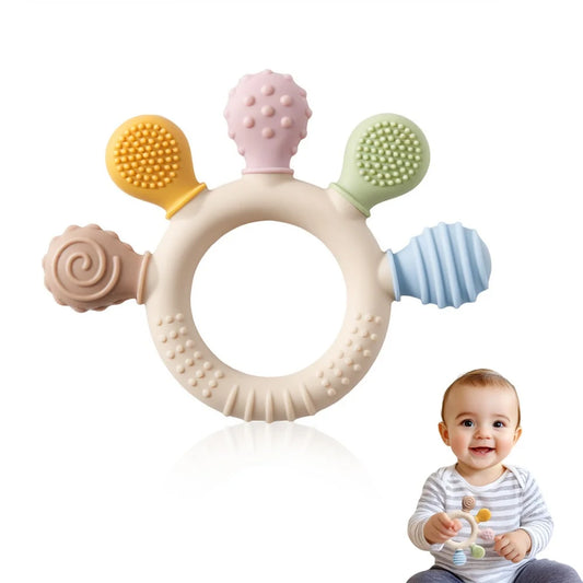 New Baby Silicone Teether Dental Toys,BPA Free Silicone