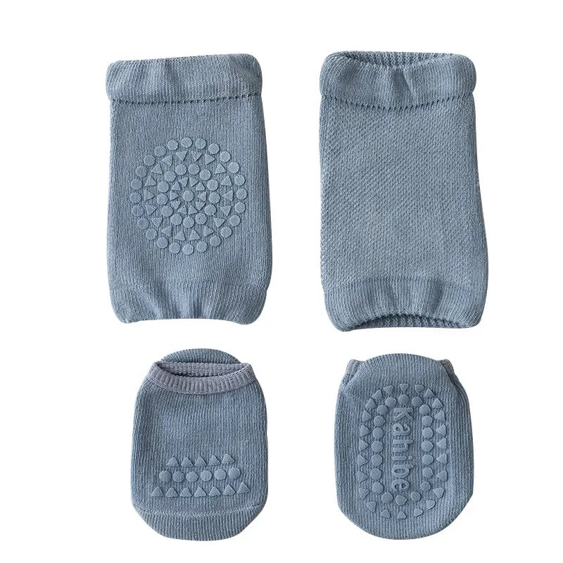 Baby Knee Pads,Socks Set for Girls-Boys