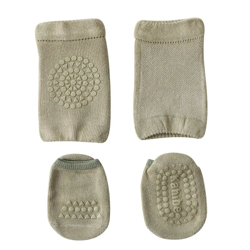 Baby Knee Pads,Socks Set for Girls-Boys