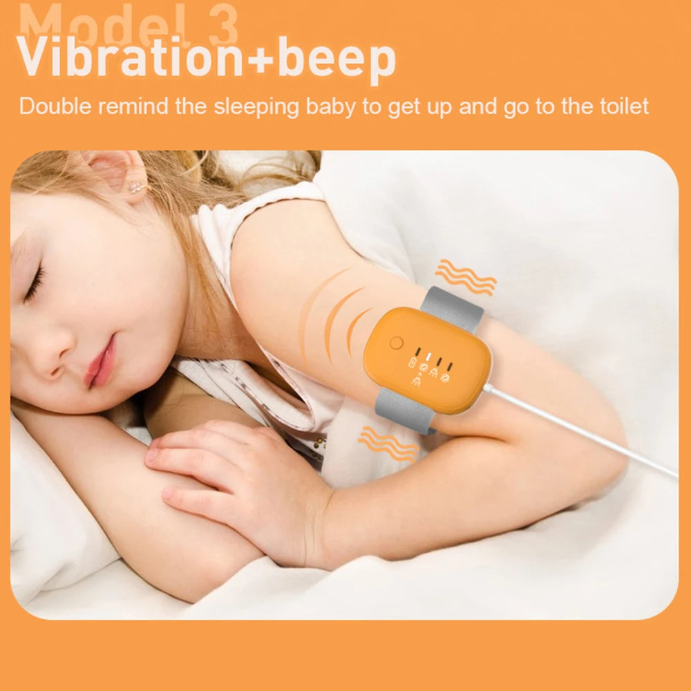 Baby Bedwetting Alarm,Pee Alarm with 3  Modes for Kids