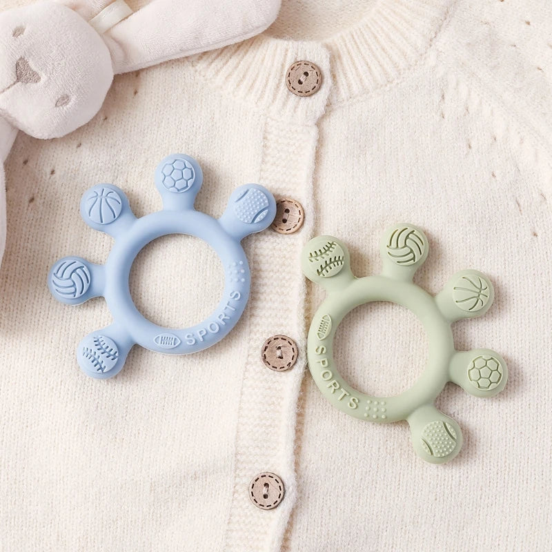 New Baby Silicone Teether Dental Toys,BPA Free Silicone