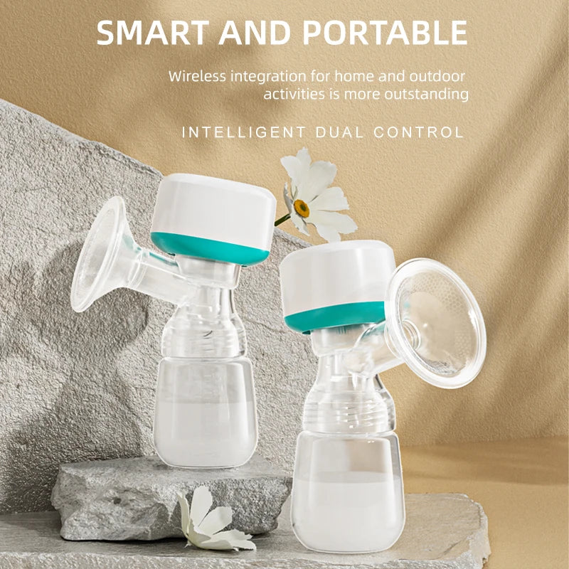 Electric Breast Pump With 180ml Bottle Milk Puller