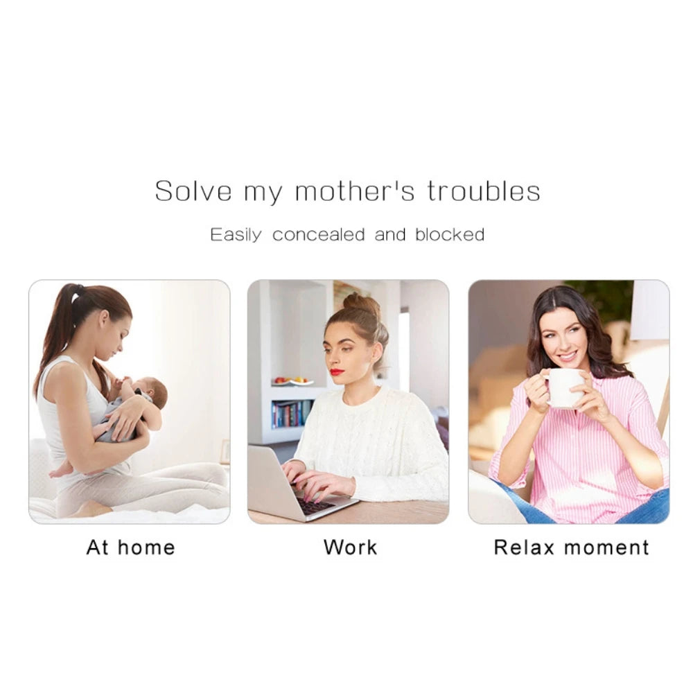 Wearable Breast Pump Electric Handsfree 3 Modes 9 Levels