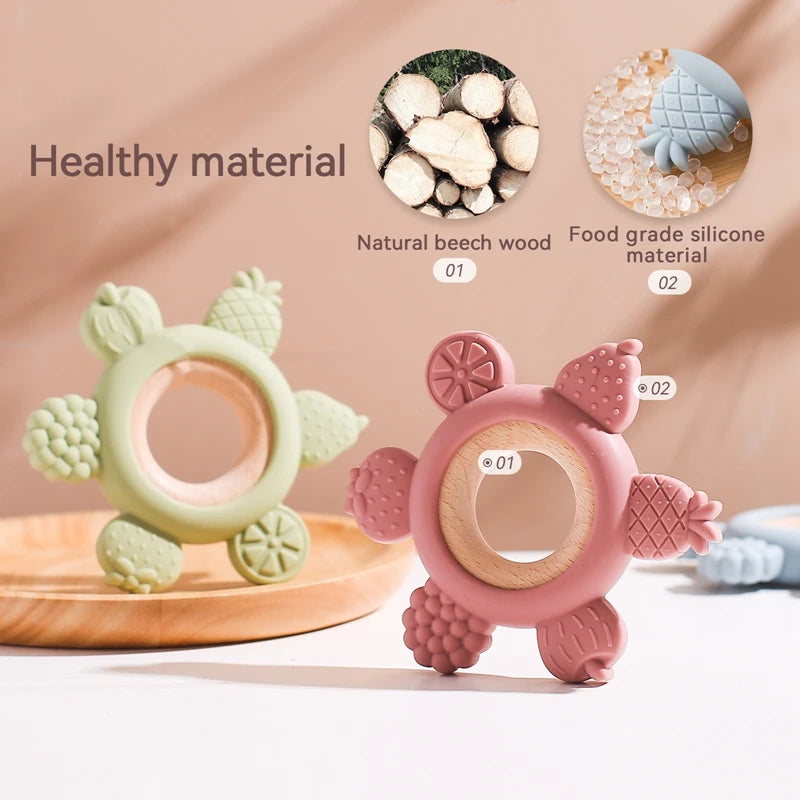 New Baby Silicone Teether Dental Toys,BPA Free Silicone