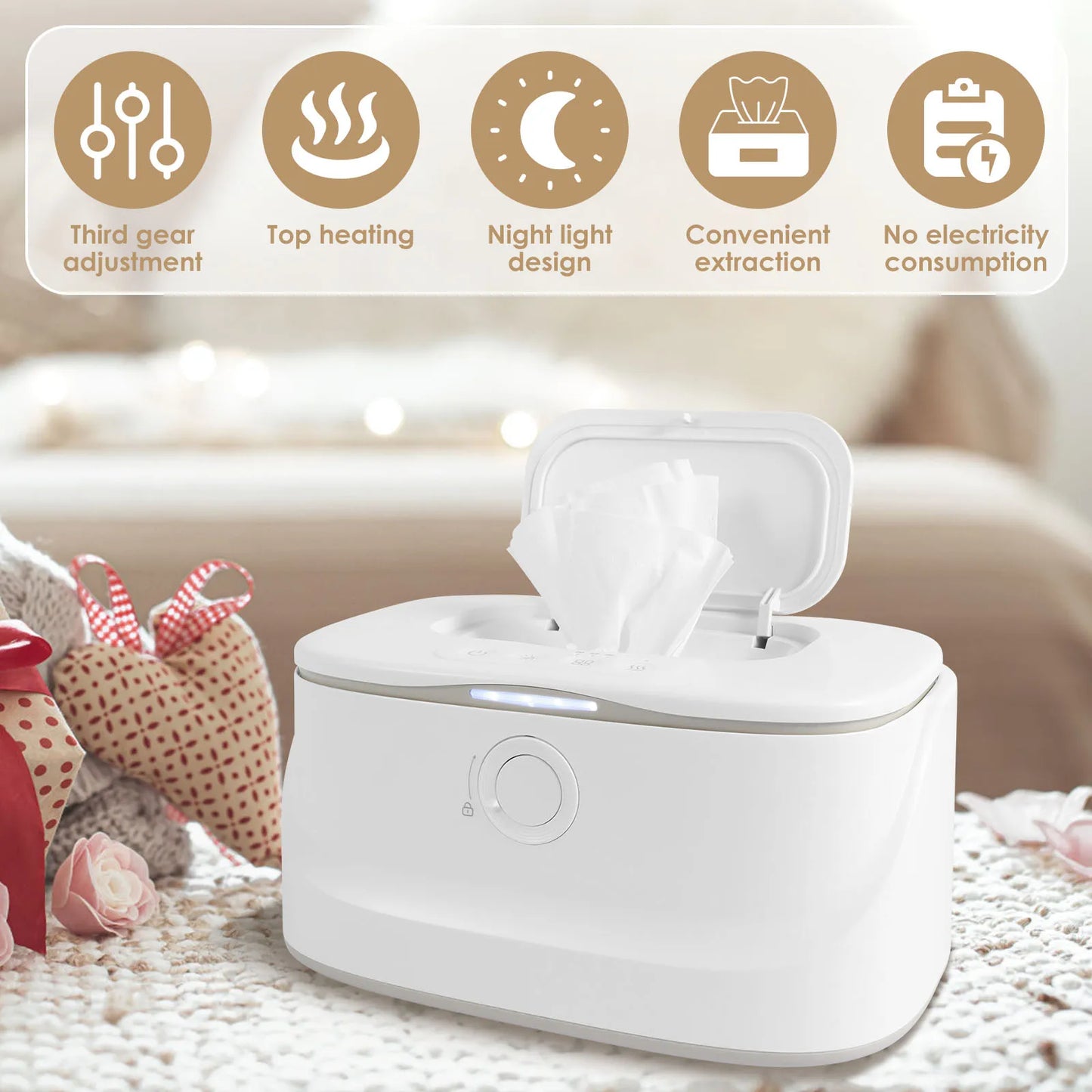 Baby Wipe Warmer Dispenser