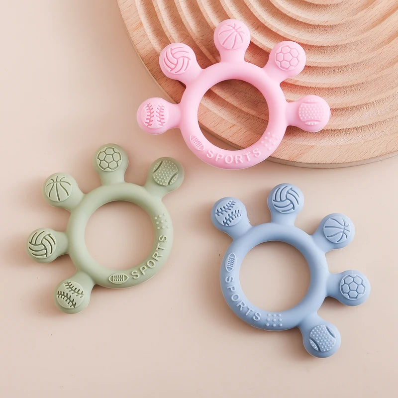 New Baby Silicone Teether Dental Toys,BPA Free Silicone