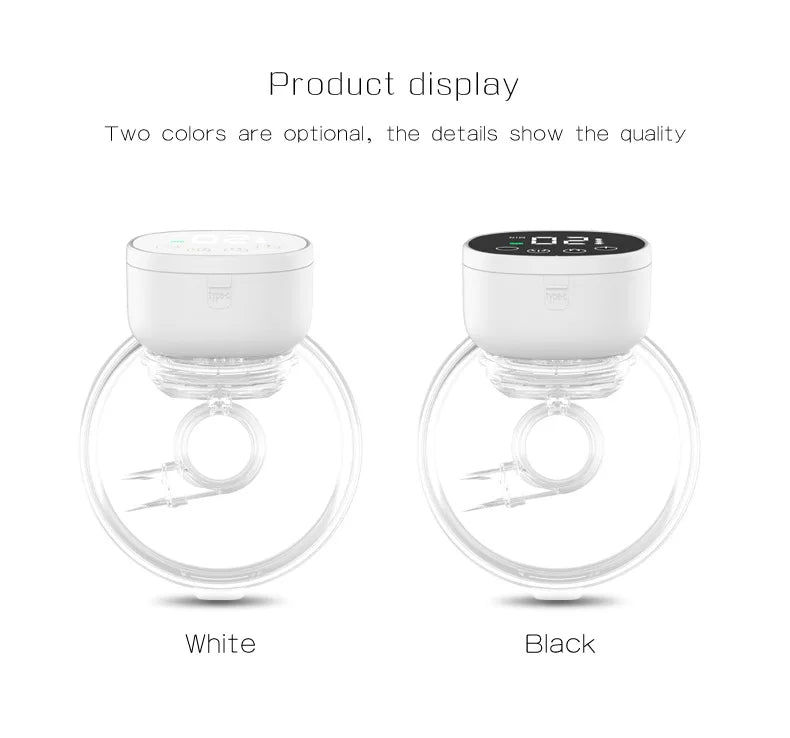 Wearable Breast Pump Electric Handsfree 3 Modes 9 Levels