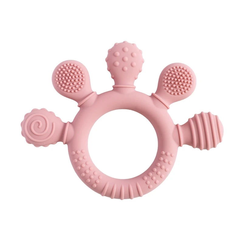 New Baby Silicone Teether Dental Toys,BPA Free Silicone