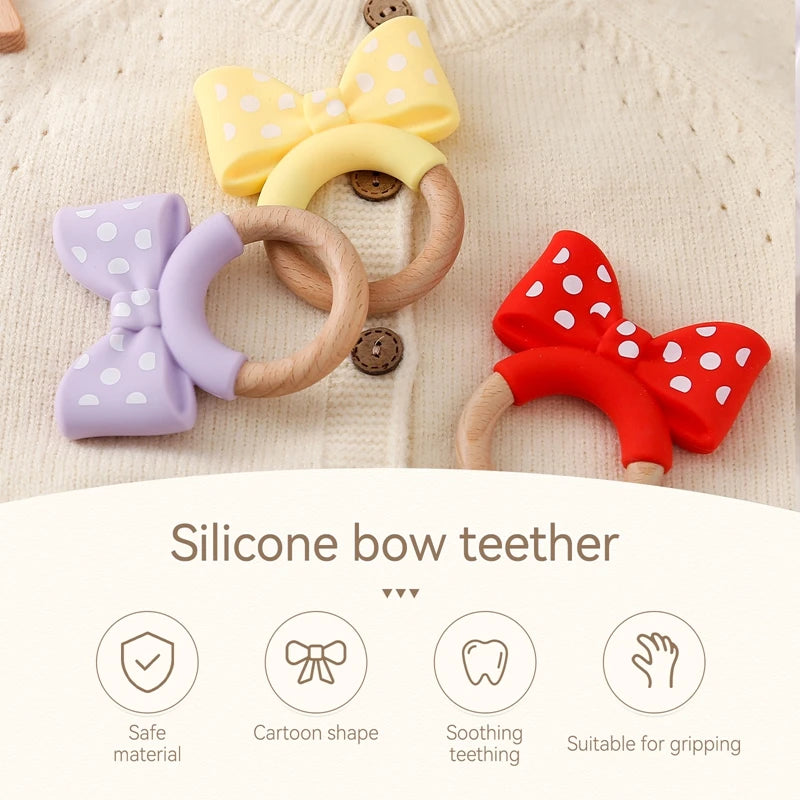 New Baby Silicone Teether Dental Toys,BPA Free Silicone