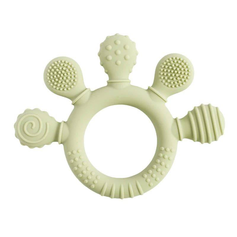 New Baby Silicone Teether Dental Toys,BPA Free Silicone