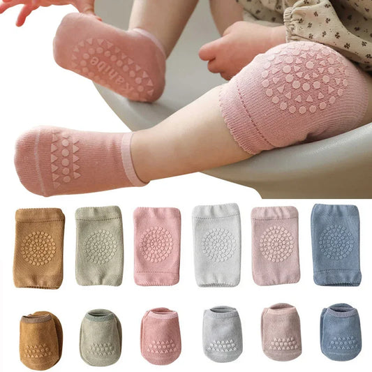 Baby Knee Pads,Socks Set for Girls-Boys