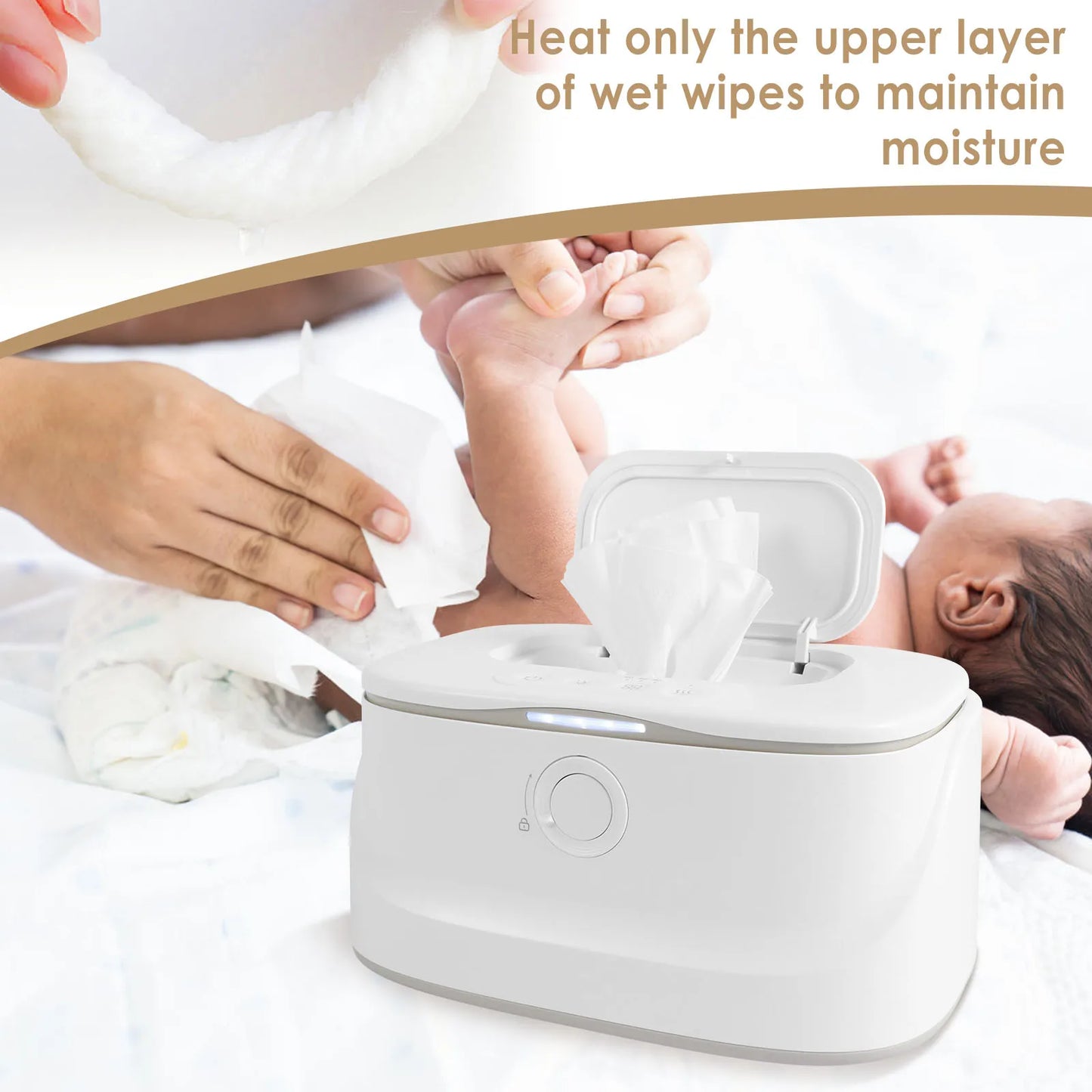 Baby Wipe Warmer Dispenser