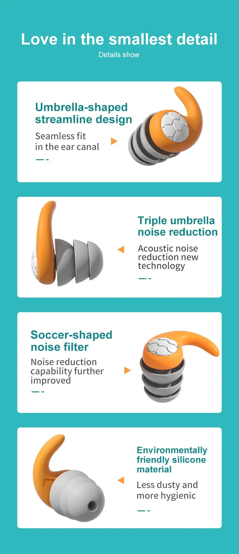 Sleep Noise Reduction Earplug,Ear Protection