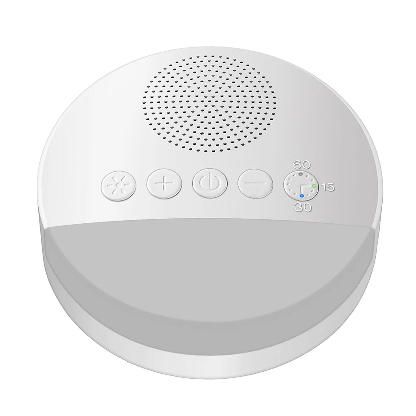 White Noise Sleep Machine Built-in 6 Soothing Sound Soft Breath Light 15/30/60 Intelligent Timing